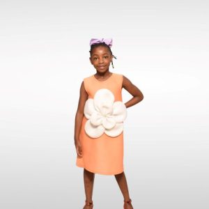 Petal Pop Party Dress (Red)