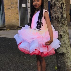 Candy Cloud Tutu Dress (Red)
