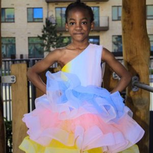 Candy Cloud Tutu Dress (Yellow)