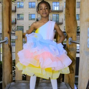 Candy Cloud Tutu Dress (Yellow)