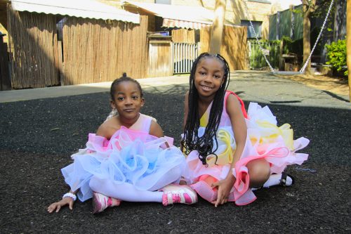 Candy Cloud Tutu Dress (Blue)