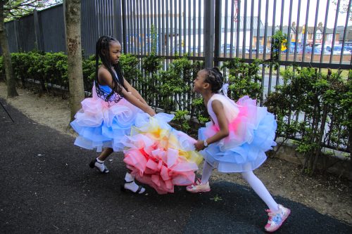 Candy Cloud Tutu Dress (Blue)